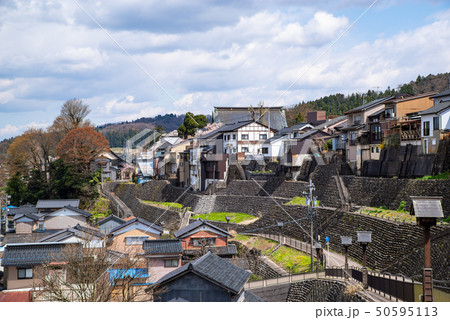 富山 八尾 石垣の町並み 坂のまち 北東方向 2019.04 f 富山 八尾 石垣の町並み 坂のまち 北東方向 2019.04 f 50595113