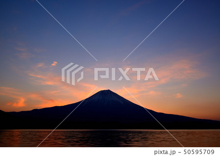 田貫湖 からの富士山の日の出, 50595709