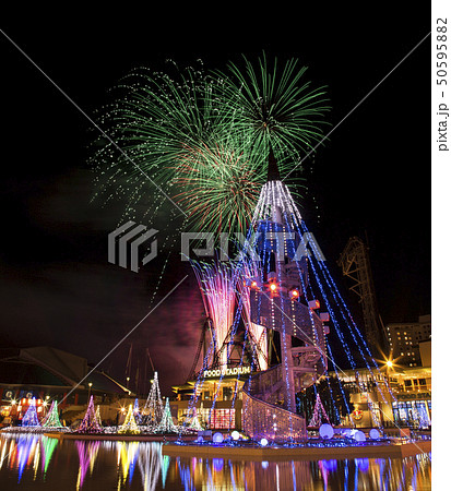 富士急ハイランド　花火大会 50595882