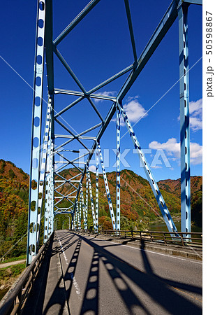 鉄道の旅 只見線 水沼橋 鉄道の旅 只見線 水沼橋 50598867