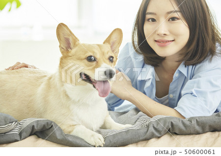 犬 子犬 女性 50600061