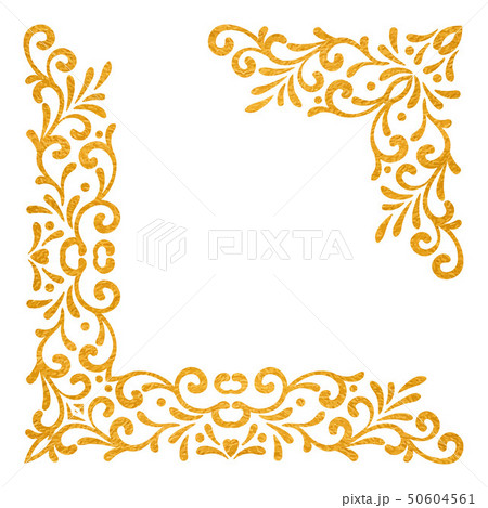 Elegant vintage vector corners 50604561