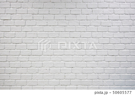white brick wall background texture 50605577