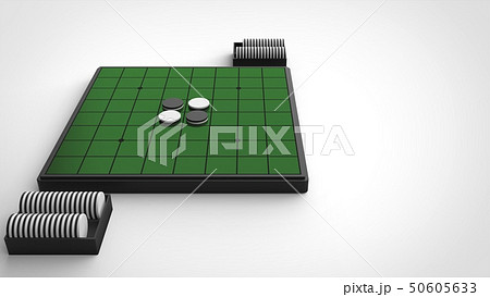 オセロ 左のイラスト素材