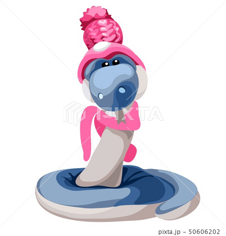 white snake plush