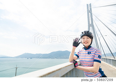 尾道 しまなみ街道 ロードバイク 多々羅大橋 50607209