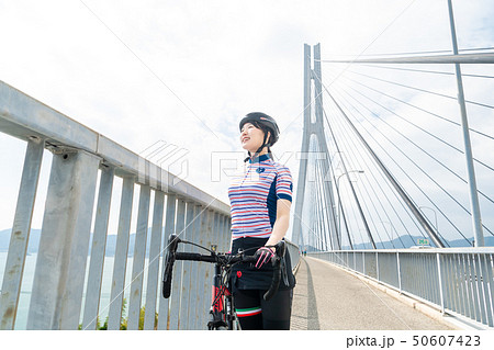 尾道 しまなみ街道 ロードバイク 多々羅大橋 尾道 しまなみ街道 ロードバイク 多々羅大橋 50607423