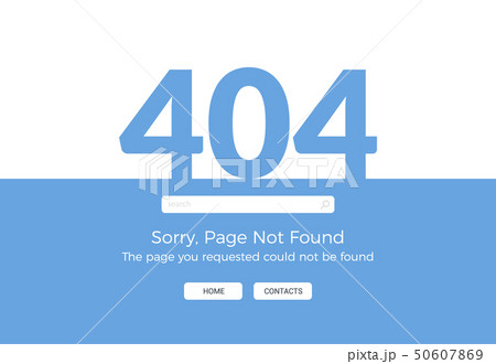 Error 404 page not found. Website 404 web failure. Oops trouble internet warning design 50607869