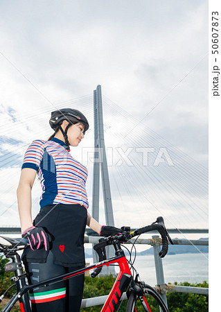 尾道 しまなみ街道 ロードバイク 多々羅大橋 尾道 しまなみ街道 ロードバイク 多々羅大橋 50607873