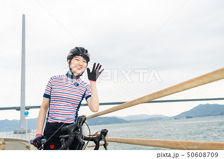 尾道 しまなみ街道 ロードバイク 多々羅大橋 50608709
