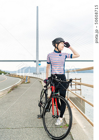 尾道 しまなみ街道 ロードバイク 多々羅大橋 尾道 しまなみ街道 ロードバイク 多々羅大橋 50608715