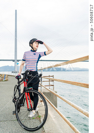 尾道 しまなみ街道 ロードバイク 多々羅大橋 尾道 しまなみ街道 ロードバイク 多々羅大橋 50608717