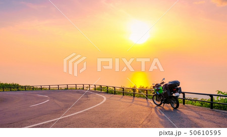 鳥海ブルーラインの夕暮れ 50610595