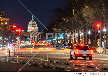 US Capitol Building Sunset 50611574