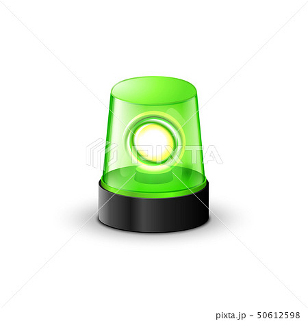 green emergency beacon