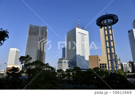日本の横浜都市景観 横浜市新市庁舎などを望む 日本の横浜都市景観 横浜市新市庁舎などを望む 50612669
