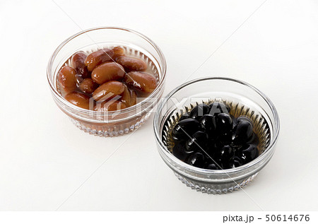 金時豆と黒豆の煮豆 50614676