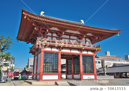 四天王寺 極楽門 大阪府大阪市天王寺区四天王寺１の写真素材