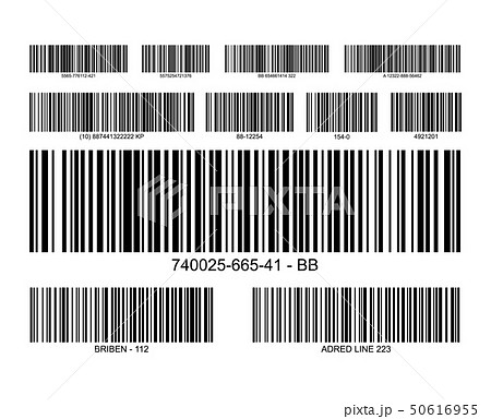 Bar code label price icon. Barcode scanner inventory retail information tag 50616955