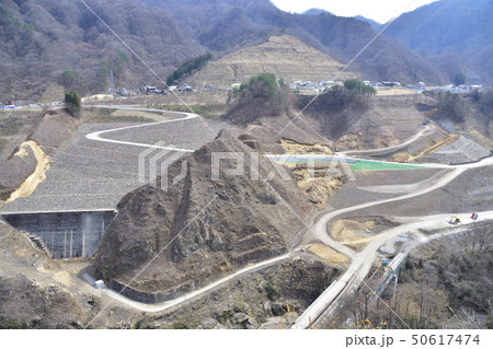 八ッ場ダムと付近の風景 50617474