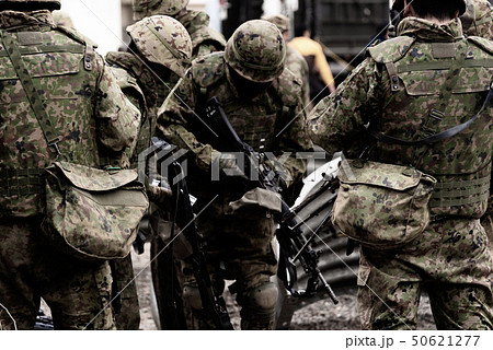 武装した自衛官 50621277