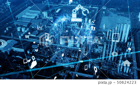工場とネットワーク 50624223