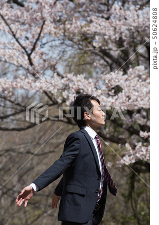 風を感じて(ビジネスマン) 風を感じて(ビジネスマン) 50624808