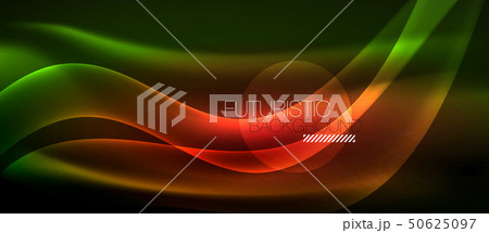 Neon light waves 50625097