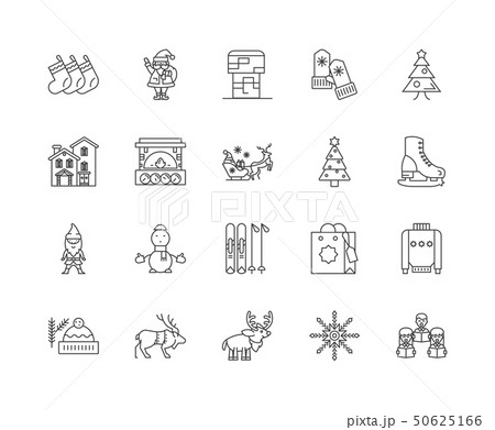 Finland line icons, signs, vector set, outline illustration concept Finland line icons, signs, vector set, outline illustration concept 50625166