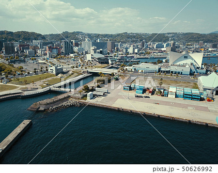 鹿児島北ふ頭ターミナル上空から 50626992