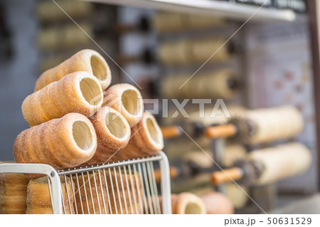 Trdelnik traditional czech slovak or hungarian Trdelnik traditional czech slovak or hungarian 50631529