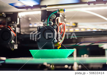 3D printing machine printing plastic model 3D printing machine printing plastic model 50633414