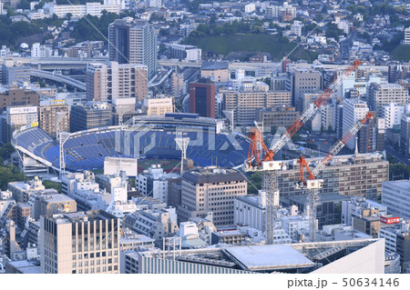 日本の横浜都市景観 横浜スタジアム(増築・改修工事) 日本の横浜都市景観 横浜スタジアム(増築・改修工事) 50634146