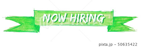now hiring ribbon 50635422