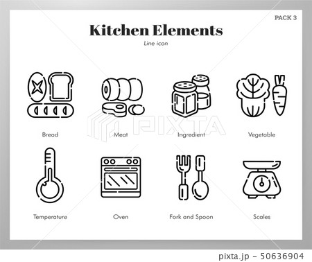 Kitchen elements Line pack 50636904