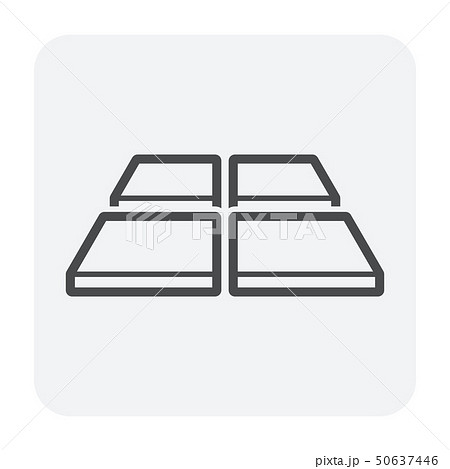tile floor icon 50637446
