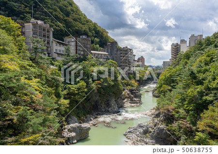 栃木県日光市　鬼怒川温泉　閉館　濁流（10月） 50638755