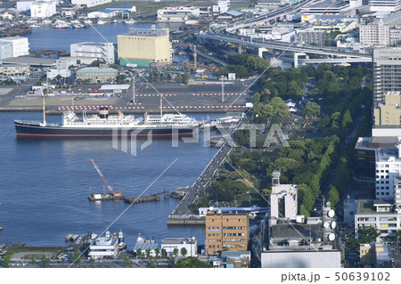 日本の横浜都市景観 横浜港などを望む 日本の横浜都市景観 横浜港などを望む 50639102