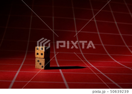 Black friday concept, dice on table for play 50639239