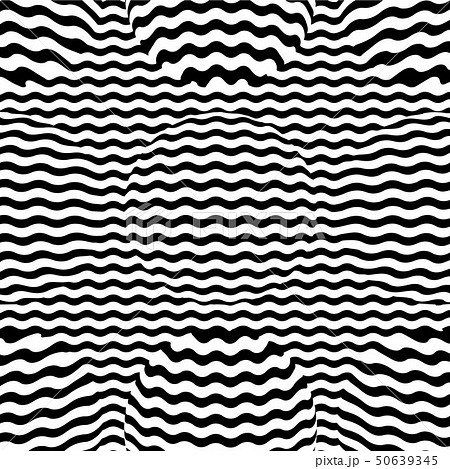 Optical illusion lines background. Abstract 3d black and white illusions. Conceptual design of Optical illusion lines background. Abstract 3d black and white illusions. Conceptual design of 50639345