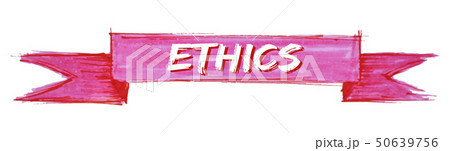 ethics ribbonのイラスト素材 [50639756] - PIXTA