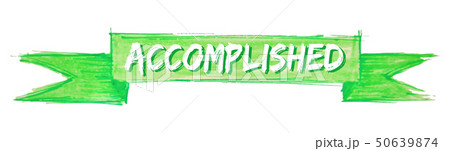 accomplished ribbon accomplished ribbon 50639874
