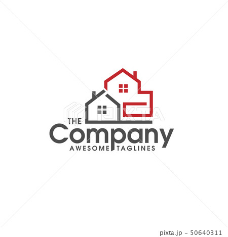 Real estate vector logo, Home, house linear logo Real estate vector logo, Home, house linear logo 50640311