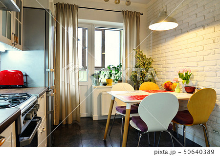 Kitchen in Scandinavian style Kitchen in Scandinavian style 50640389