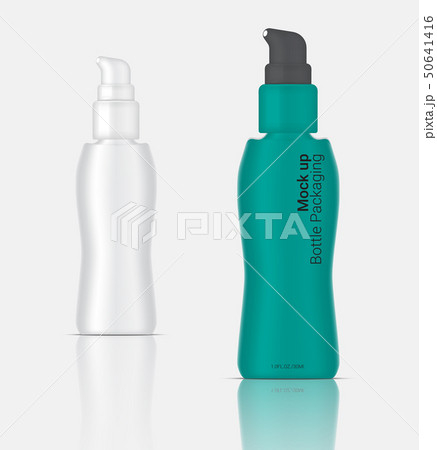Bottle 3D Mock up Realistic Foam  Cosmetic or 50641416