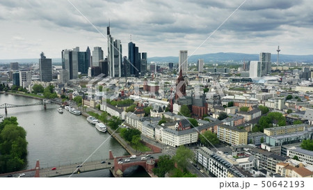 Aerial shot of Frankfurt am Main. Germany 50642193