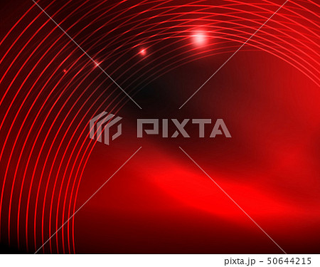 Dark space with neon color glowing lights abstract background 50644215