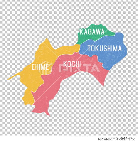 四国エリア地図 50644470