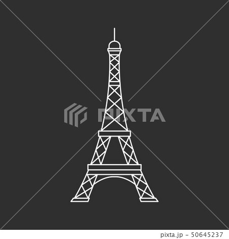 Eiffel tower illutsration 50645237