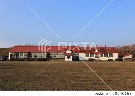 北海道　芽室　旧毛根小学校木造校舎 50646168